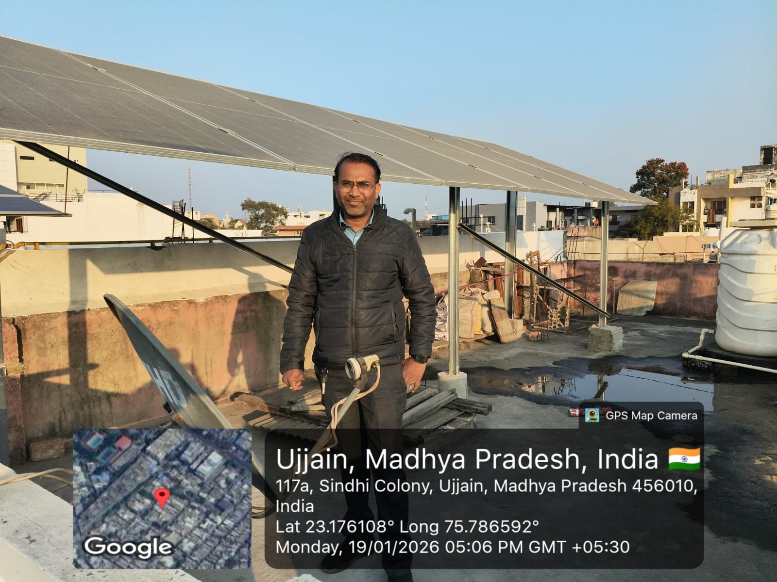 SolarShakty solar customer in Ujjain